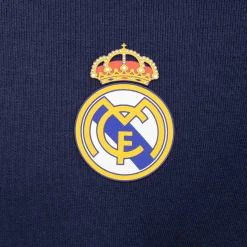 Herren OSDM Sweatshirts|Sweatshirt Hoodie Blau Herren ECO Essentials Real Madrid Mantel Farbe