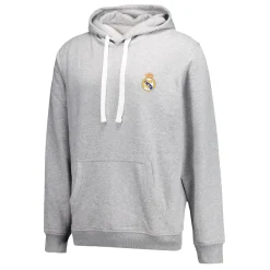 Herren OSDM Sweatshirts|Sweatshirt Hoodie Herren Grau ECO Essentials Real Madrid Mantel Farbe