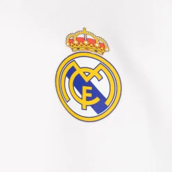 Kinder OSDM Sweatshirts|Sweatshirt Hoodie Zipper Kids ECO Essentials Real Madrid Schild Weiß