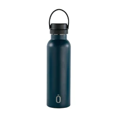 KINETICO Zum Trinken|Thermoflasche Nummer + Wappen 600ml Ozeanblau Real Madrid