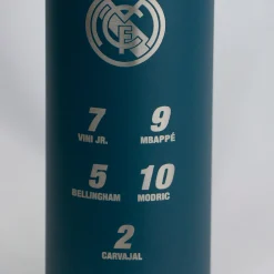 KINETICO Zum Trinken|Thermoflasche Nummer + Wappen 600ml Ozeanblau Real Madrid