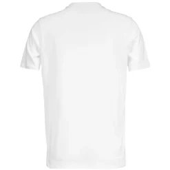 Herren OSDM T-Shirts|Weißes Herren-T-Shirt ECO Essentials Real Madrid Wappen Farbe